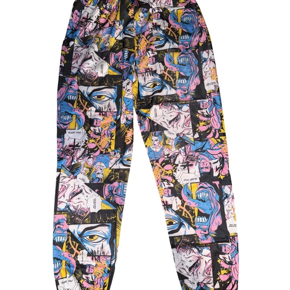 🇯🇵 NWT! Japanese Anime Unisex Microfleece Jogger Pants - Picture 8 of 10